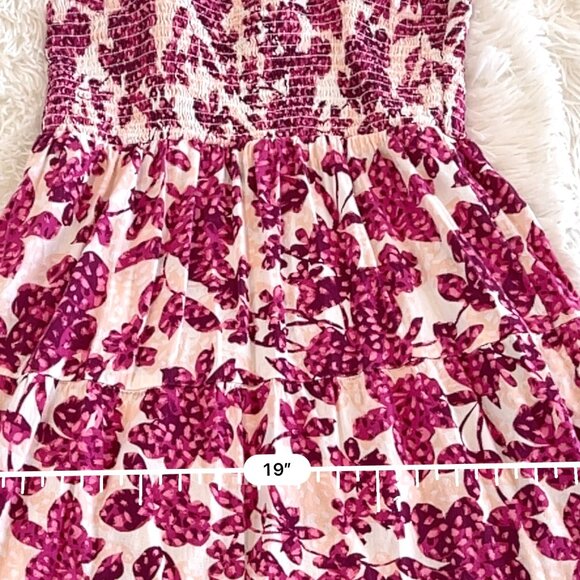 Old Navy Girls Summer Dress Purple Floral Size L - Picture 6 of 8